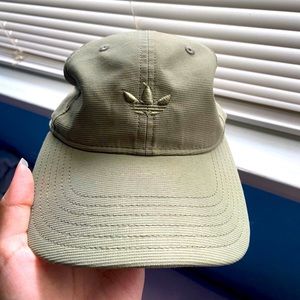 Olive green adidas cap